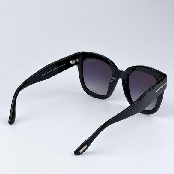 Tom Ford FT0613/S 01D BEATRIX-02 BRAND NEW Sunglasses Black Polarized Women - Picture 7 of 11